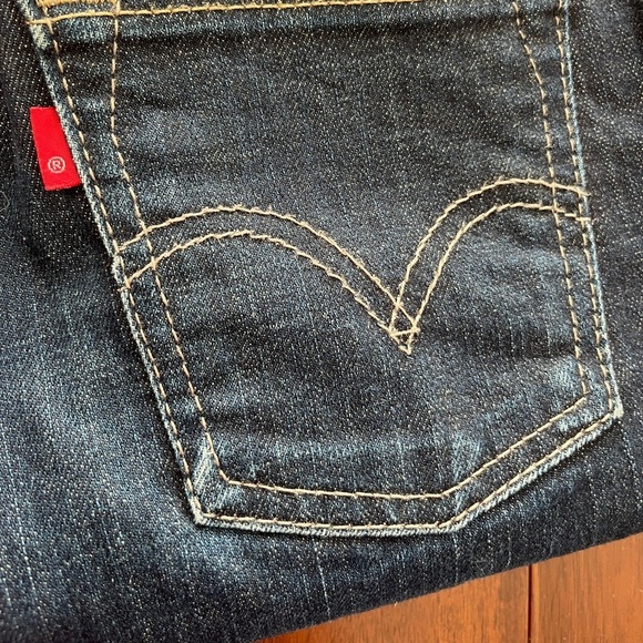 Levi's 510 Men's Super Skinny Jeans  size 28 Dark Blue - Picture 7 of 7